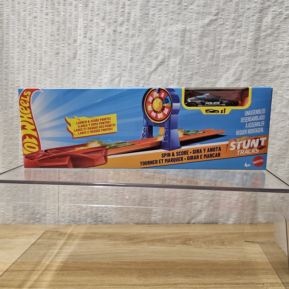 Mattel Hot‎ Wheels Action Power Spin and Score Car and Track Set